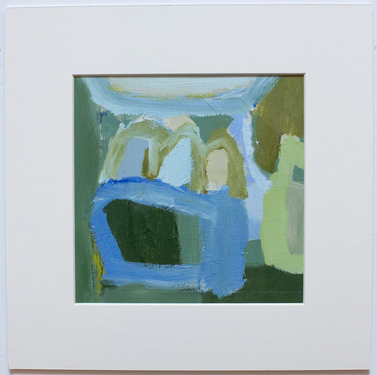 Plane Lands - 10 x 10"