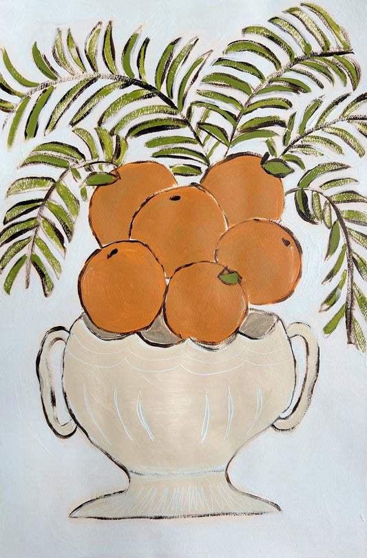 Orange You Glad 12x18 - #1