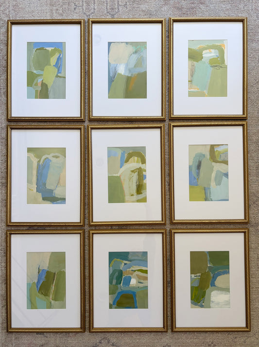 Big Easel | 14" h x 11" w | Framed