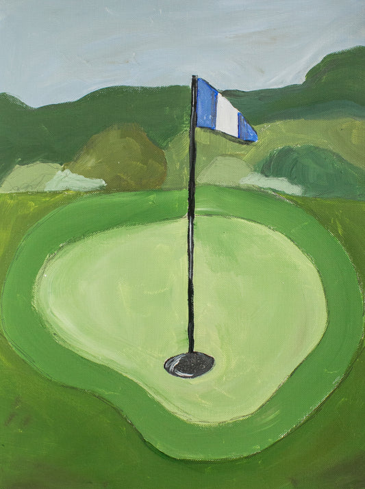 On the Fairway - 9x12"